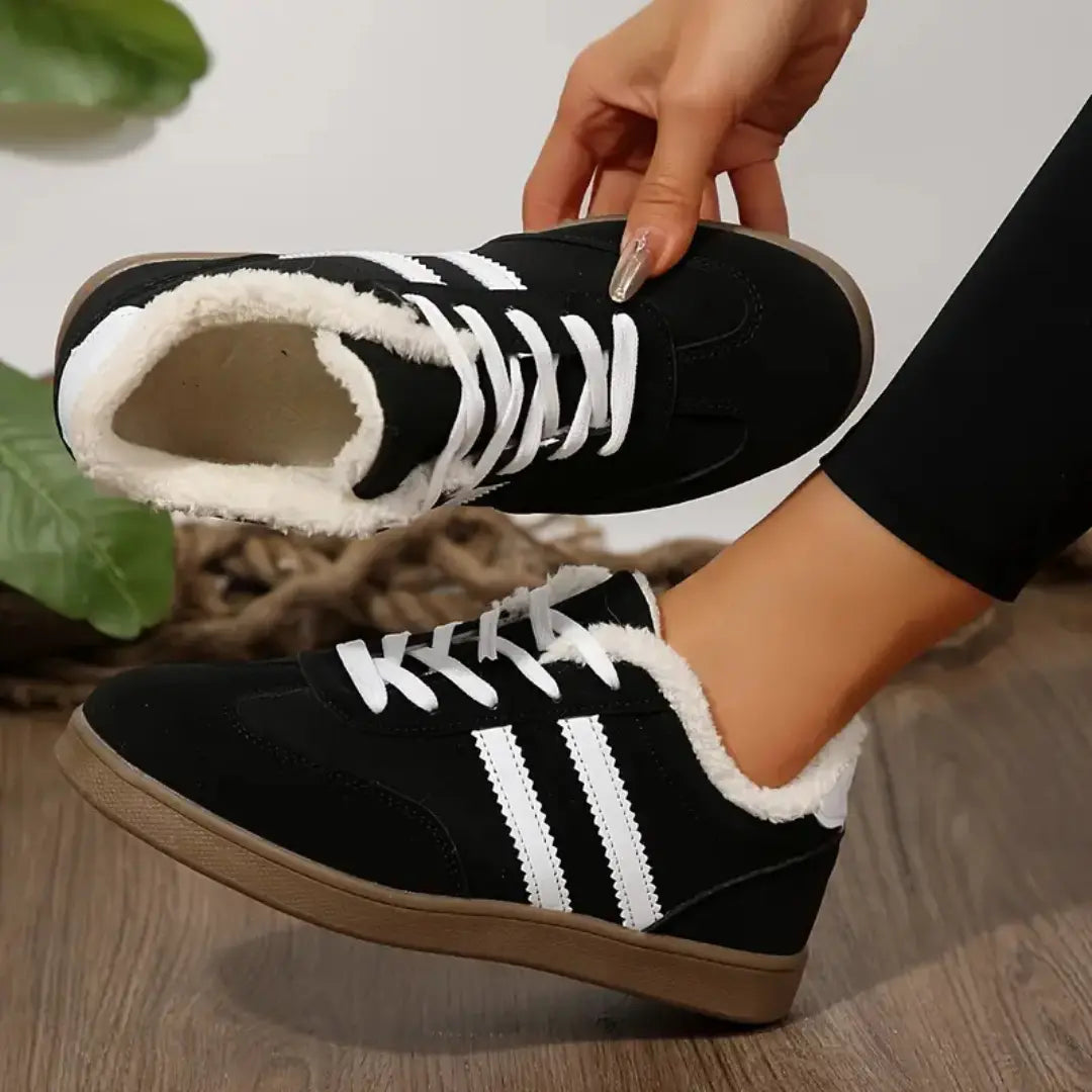 Warme Dames Sneakers | Gevoerd En Stijlvol